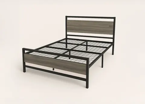 NB-2288 Metal Platform Bed view 2