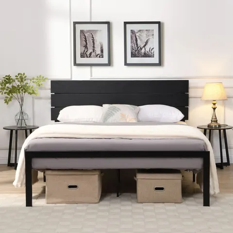NB-2205 Metal Platform Bed view 6