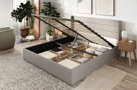NB-2160 Lift Storage Platform Bed