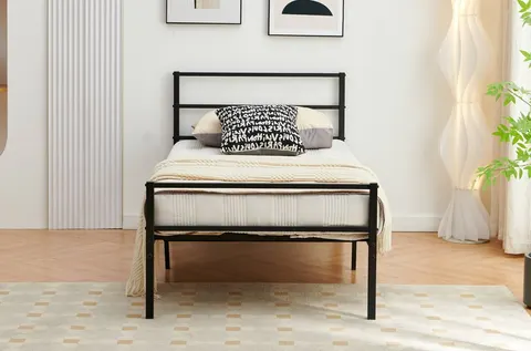 NB-2412 Metal Platform Bed view 2