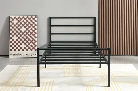 NB-2412 Metal Platform Bed view 4