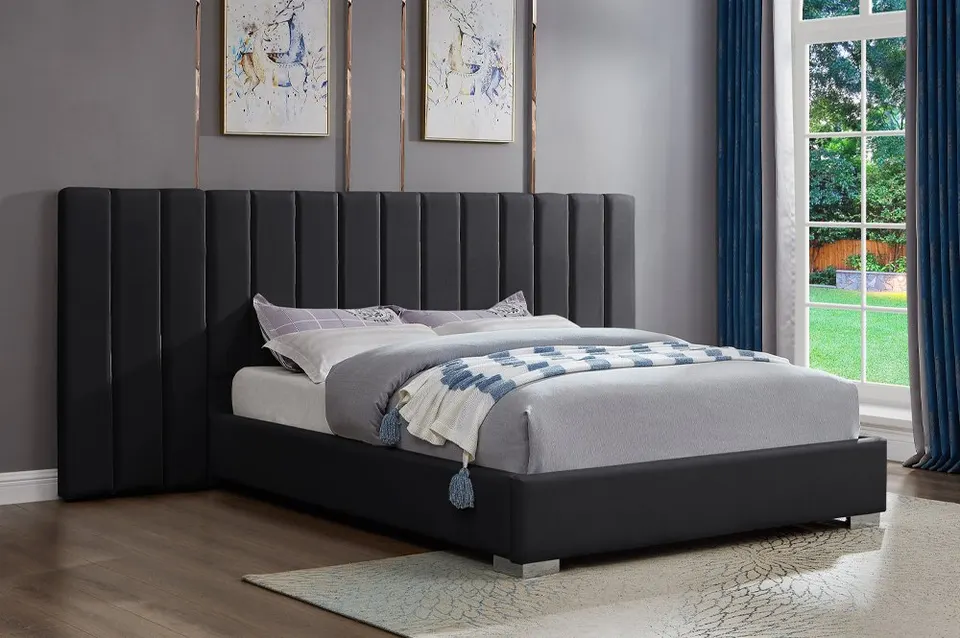 NB-2379 Extended Panel Platform Bed
