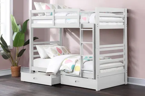 NB-2710 Single over Single Storage Bunk Bed view 3