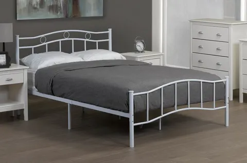 NB-2300 Metal Platform Bed view 2